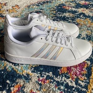 Adidas Grand Court Sneaker - Iridescent Stripes